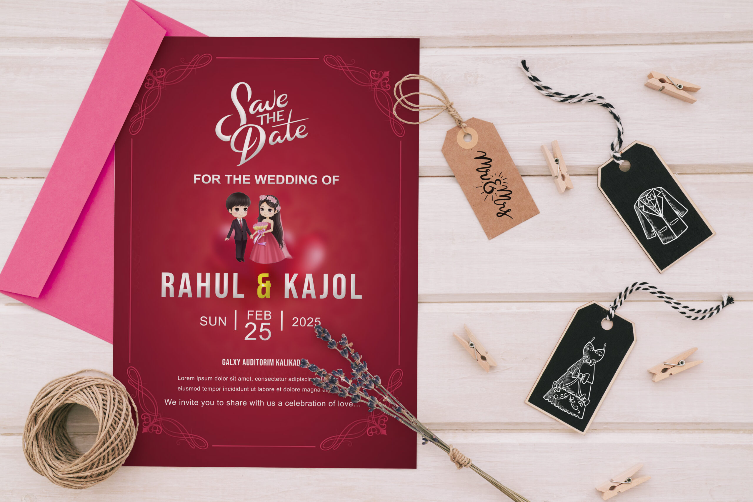 wedding invitation